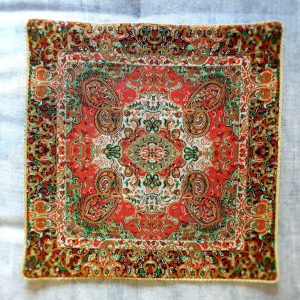 Silk Termeh cushion cover