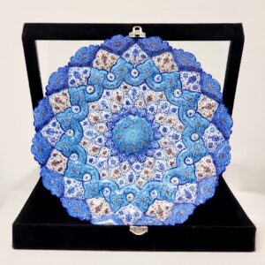 Minakari Plate in Frame