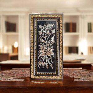 Persian Khatamkari Copper Engraved Wall Art