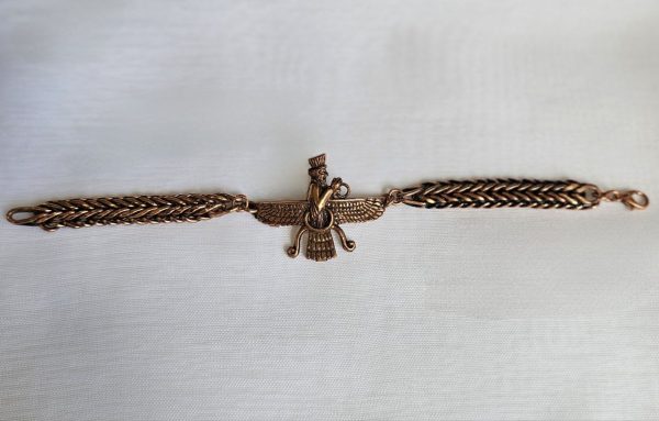 copper Farvahar bracelet
