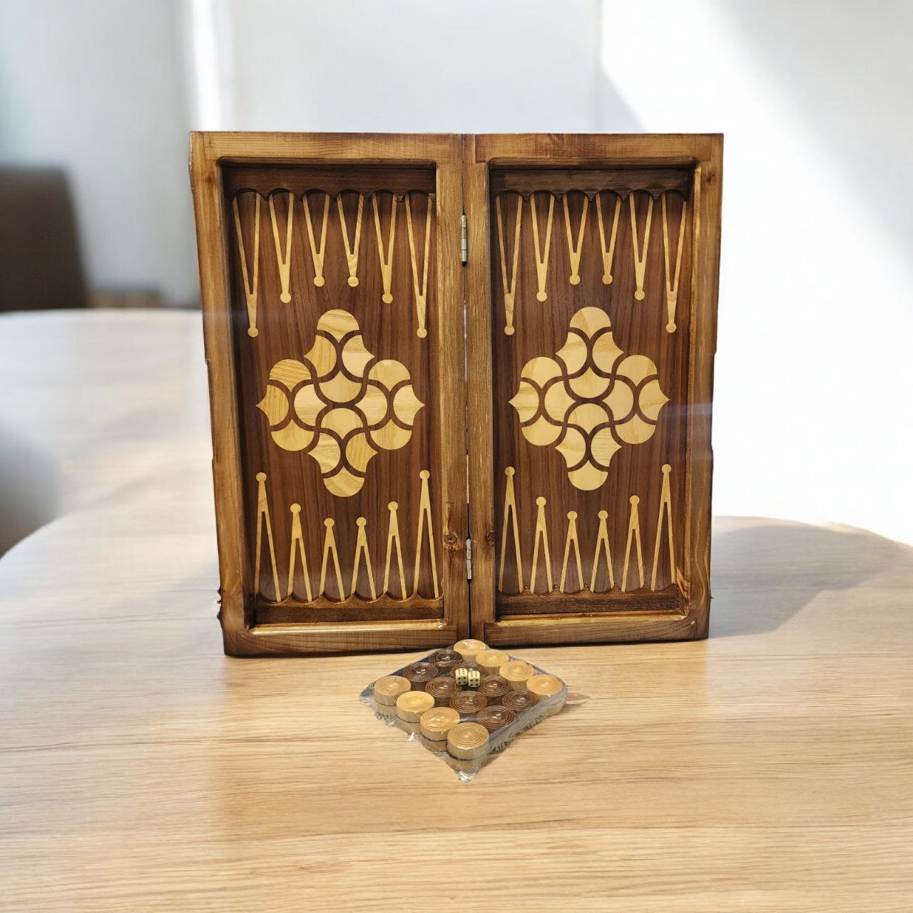 handmade Backgammon Set