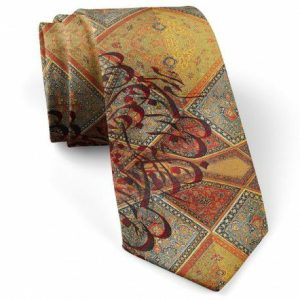 calligraphy tie