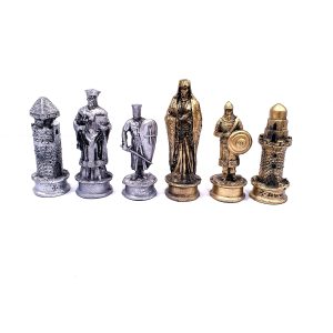 Luxury chess pieces set
