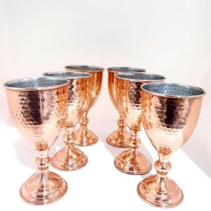 copper goblet cups