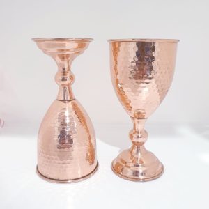 copper goblet cups