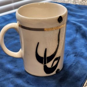 calligraphy mug