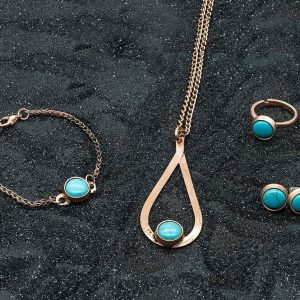 copper jewelry set
