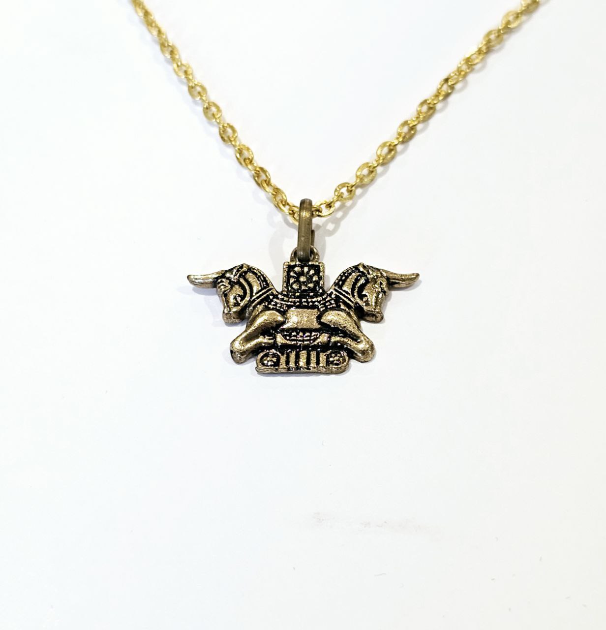 brass jewelry necklace