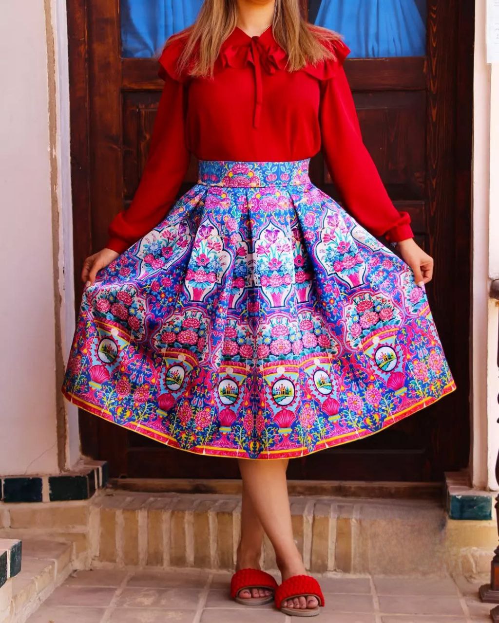 Traditional Persian fashion skirt