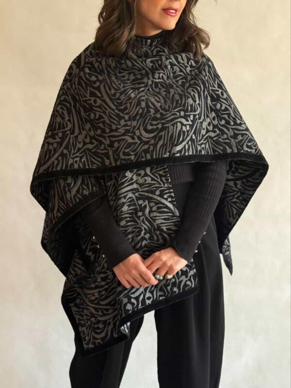 Farsi calligraphy poncho